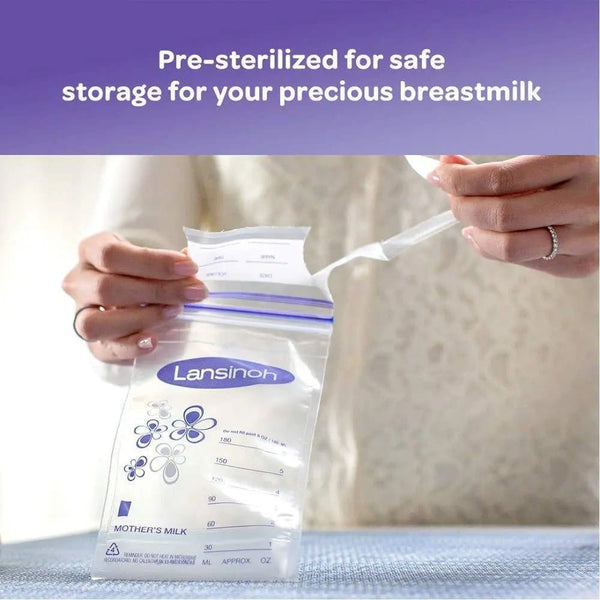 Lansinoh Breastmilk Storage Bags 25 ct - Just $6.95! Shop now at The Pump Station & Nurtury