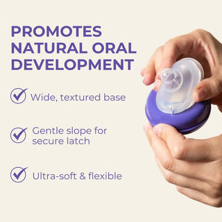 Lansinoh NaturalWAVE Silicone Baby Bottle Nipples - 4pk Extra-Slow - 6