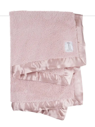 Little Giraffe Chenille Baby Blanket Dusty Pink - 12
