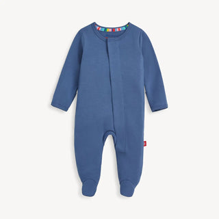 Magnetic Me Modal Footie Solid F25 Bainbridge Blue / Pre - 1