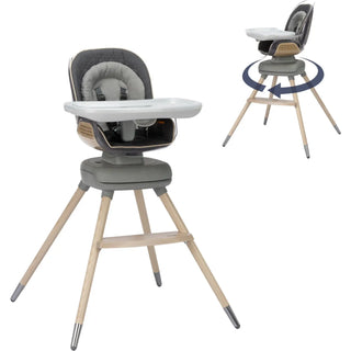 Maxi-Cosi Kindred Kiskadee 360° Rotating High Chair Onyx Heritage - 1