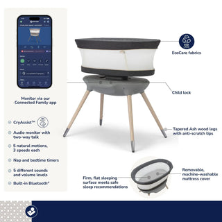 Maxi-Cosi Kindred Starling Smart Bassinet - 4