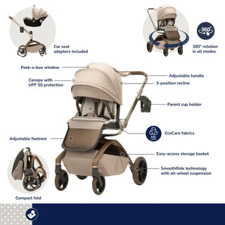 Maxi-Cosi Kindred Tana 360° Rotating Modular Stroller - 18