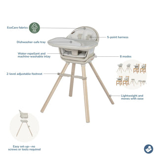 Maxi-Cosi Moa 8-in-1 High Chair - 3