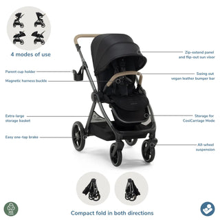 Maxi-Cosi Oxford Modular Stroller Caspian Caviar - 2