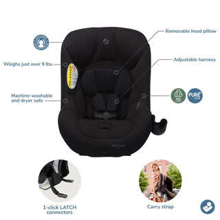 Maxi-Cosi Romi 2-in-1 Convertible Car Seat Black - 2
