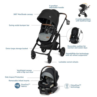 Maxi-Cosi Tayla Max 5-in-1 Travel System - 6