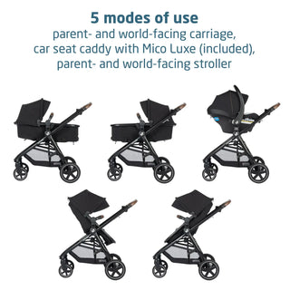 Maxi-Cosi Zelia² Luxe 5-in-1 Modular Travel System - 9