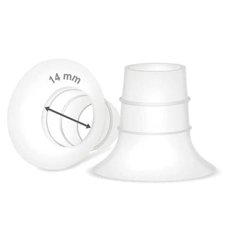Maymom Flange Short Insert Compatible with Wearable Pumps 14mm - 1