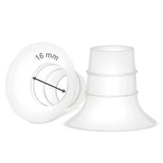 Maymom Flange Short Insert Compatible with Wearable Pumps 16mm - 2