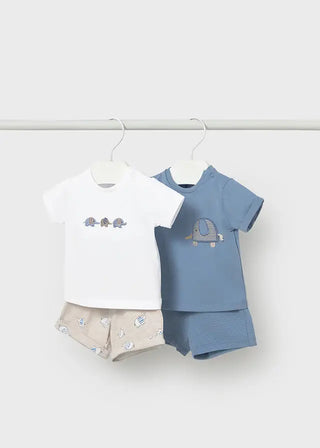 Mayoral 4 pc Waves Knit Set S1 Waves / 2-4 (3-6m) - 1