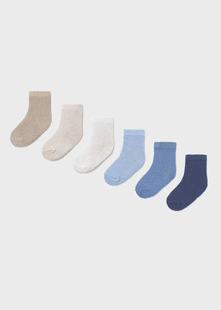 Mayoral 6 pc set socks S1 Blues / 3M - 2