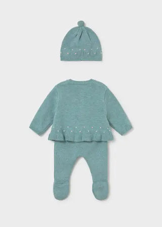 Mayoral Footed Pant & Cardigan Set F1 - 9