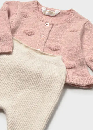 Mayoral Footed Pant & Cardigan Set F1 - 4