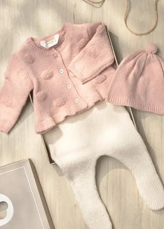 Mayoral Footed Pant & Cardigan Set F1 - 2
