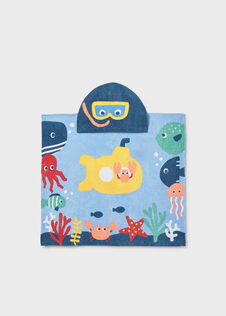 Mayoral Hooded Towel Blue - 2