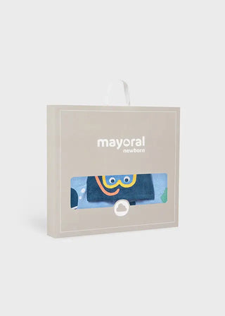 Mayoral Hooded Towel Blue - 4