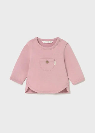 Mayoral L/S Pocket T-Shirt F1 Orchid-16 / 2-4 (3-6m) - 4