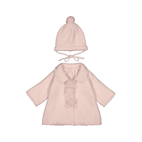 Mayoral Solid Tricot Coat and Hat F1 | Pump Station & Nurtury