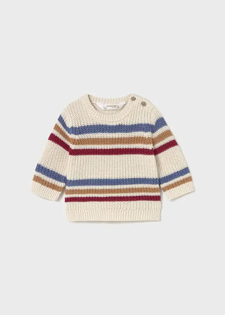 Mayoral Stripe Sweater F1 Pottery / 2 4 (3 6m) 1