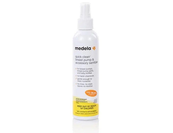 Medela Quick Clean Breast Pump & Accessory Sanitizer Spray - Just $8.95! Shop now at The Pump Station & Nurtury