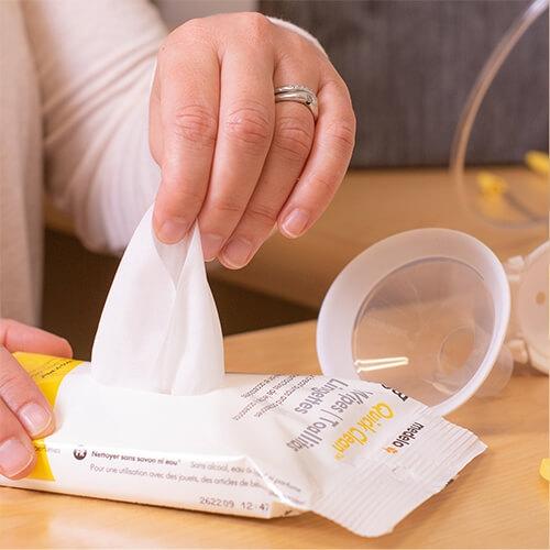 Medela Quick Clean Breast Pump & Accessory Wipes -30ct - Just $9.95! Shop now at The Pump Station & Nurtury