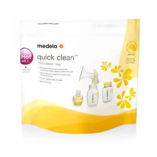 Medela Quick Clean Micro Steam Bags - 5pk - Just $5.95! Shop now at The Pump Station & Nurtury