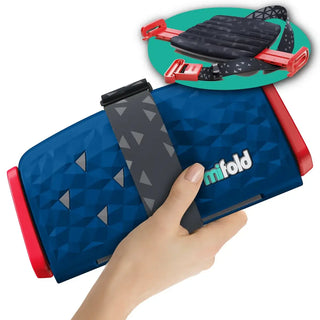 MiFold Comfort Grab-and-Go Car Booster Seat Ocean Blue - 2