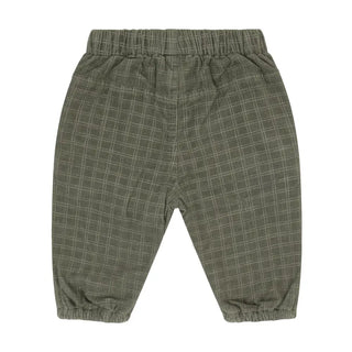 Minymo AOP Check Corduroy Pants F1 - 2