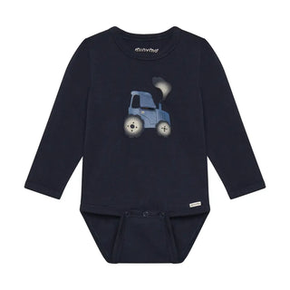 Minymo Long Sleeve Bodysuit F1 7997 Dk Sapphire / 3M - 1