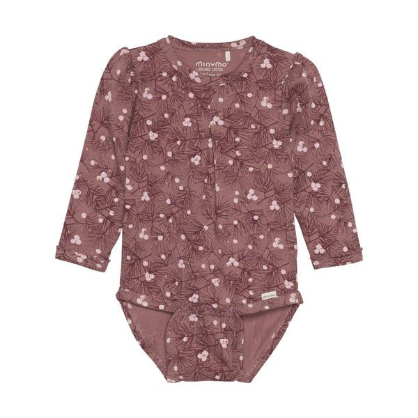 Minymo Long Sleeve Print Bodysuit F2 - Just $23! Shop now at The Pump Station & Nurtury