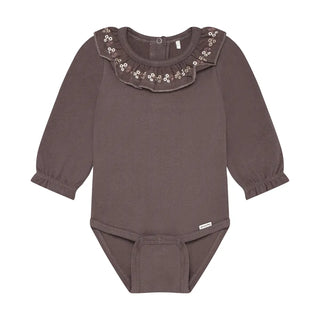 Minymo LS Bodysuit F3 PLUM TRUFFLE-2516-MY / 3M - 1