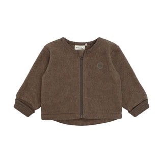 Minymo LS Fleece Jacket F2 Chocolate Chip 2502 / 6M - 1