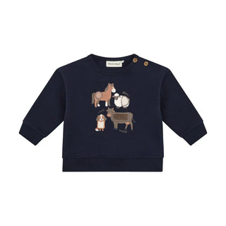 Minymo LS Sweatshirt F1 7997 Dk Sapphire / 3M - 1