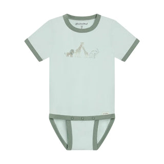 Minymo SS Bodysuit S1 Sprout Green / 1M - 1