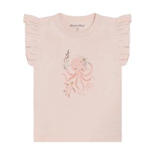 Minymo SS Shirt S1 Peach Blush / 3M - 1