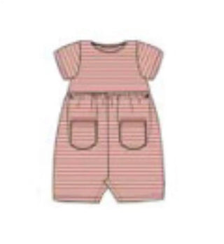 Minymo SS y/d Playsuit S1 Rosette / 3m - 1