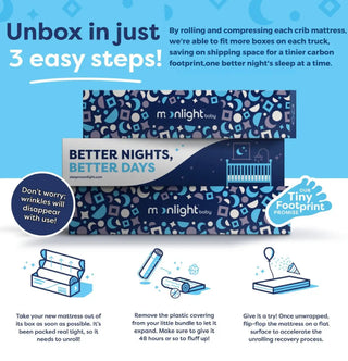 Moonlight Slumber Starlight Sleepwell Crib Mattress (Compressed & Rolled) - 17