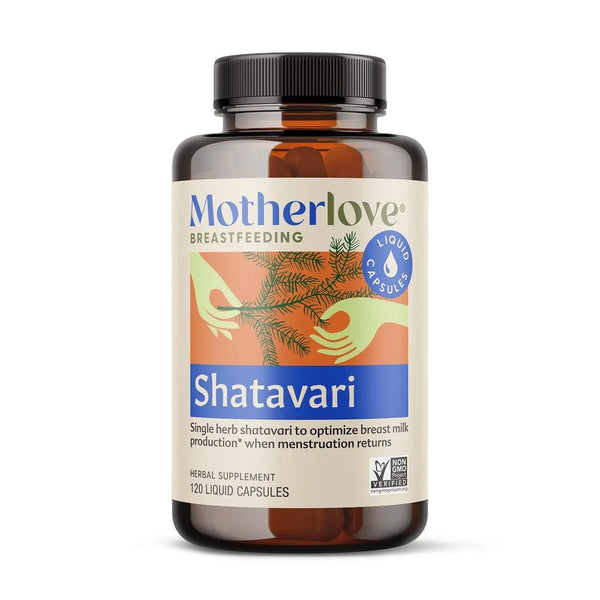 Motherlove Shatavari Liquid Capsules - 120 Caps - Just $49.99! Shop now at The Pump Station & Nurtury