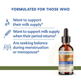 Motherlove Shatavari Tincture 2 oz - 2