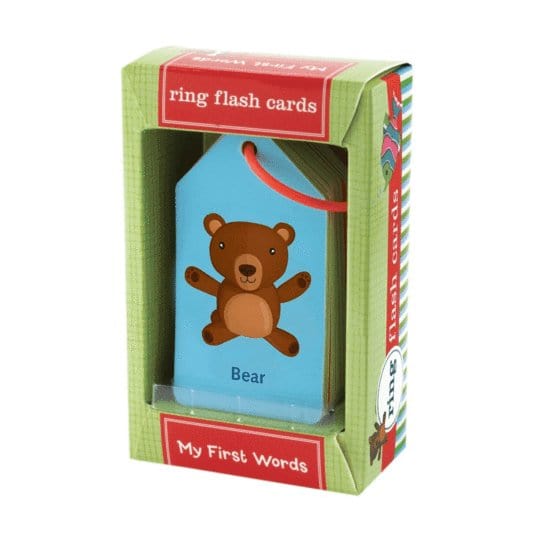 Mudpuppy "My First Words" Ring Flash Cards - Just $14.99! Shop now at The Pump Station & Nurtury