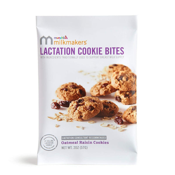 Munchkin Milkmakers Lactation Cookie Bites - Single Pack - Just $2.95! Shop now at The Pump Station & Nurtury