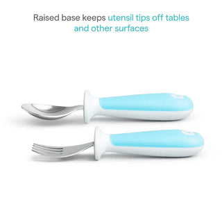 Munchkin Raise™ Toddler Fork & Spoon Set - 5
