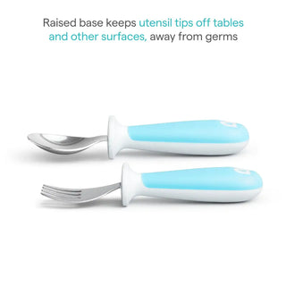 Munchkin Raise™ Toddler Fork & Spoon Set - 6