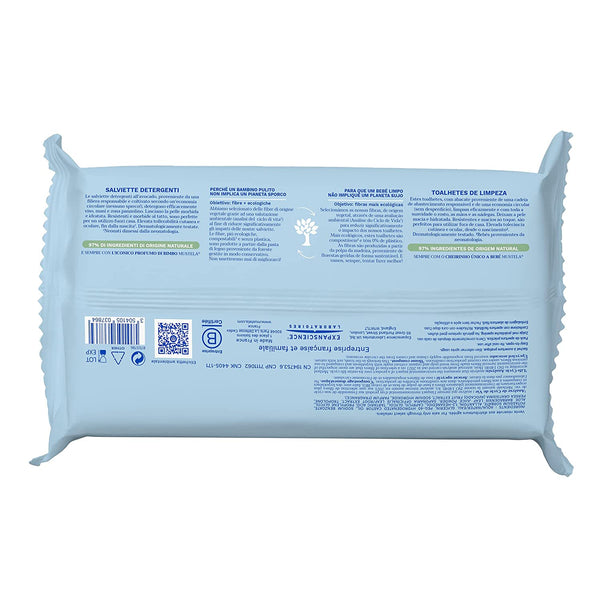 Mustela Organic Cleansing Wipe Lyocell 60 ct | Pump Station & Nurtury