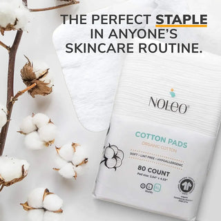 Noleo 100% Organic Cotton Soft Bottom Cloths - 80 ct - 4