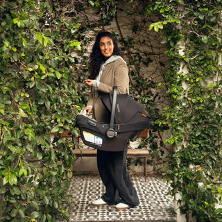 Nuna DEMI Next Stroller + PIPA Aire RX Infant Car Seat Travel System Caviar - 20