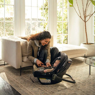 Nuna Demi Next Stroller + Pipa Aire RX Infant Car Seat Travel System Caviar - 19