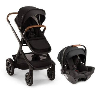 Nuna DEMI Next with Travel Board + PIPA Urbn Travel System Caviar - 1