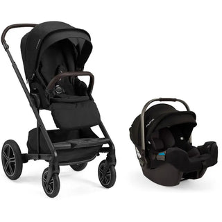 Nuna MIXX Next Stroller + PIPA RX Travel System Caviar/Chocolate - 16